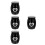4Pcs Lovely Pattern Pet Urn Stainless Steel Cremation Accessory 8