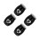 4Pcs Lovely Pattern Pet Urn Stainless Steel Cremation Accessory 7