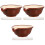 3 Sets Garlic Grinding Bowl Ceramic Medicine Grinder 3
