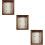 3Pcs 8Inch Shadow Box Frame For Keepsakes And Dried Flowers 10