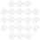 20pcs Acrylic Frame Hooks for Wall Mounting Mirrors & Frames 1
