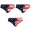 3Pcs Men Usa Flag Print Triangle Briefs Swimsuit 3