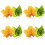 4Pcs Betta Fish Leaf Beds For Fish Tank Decor 5