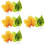 4Pcs Betta Fish Leaf Beds For Fish Tank Decor 7