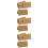 105 Pcs Desktop Name Display Business Greeting Folded Paper 8