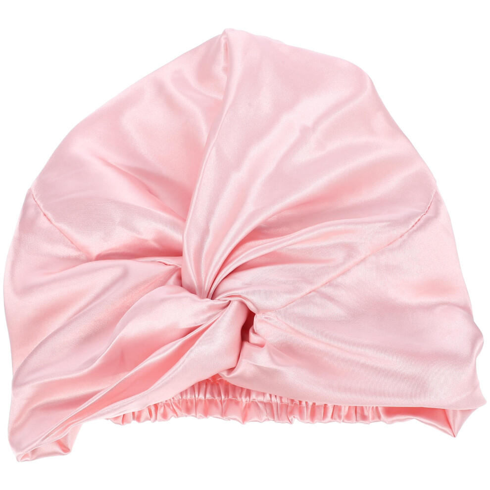 Artibetter Sleep Cap Women Imitation Silk Hair Wrap For Sleeping Bathing Makeup