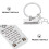 4 Pcs Pet Memorial Key Ring Dog Remembrance Pendant 11