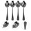 8 Pcs Stainless Steel Serving Spoon Self-Service Scoop Colander 8