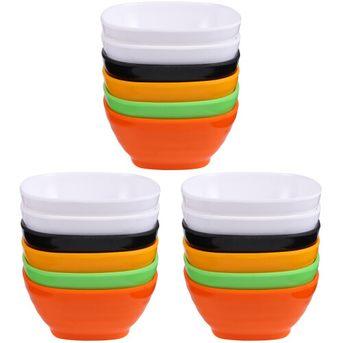 3 Packs 6Pcs Square Bowl For Fruit Salad And Dessert Serving 1