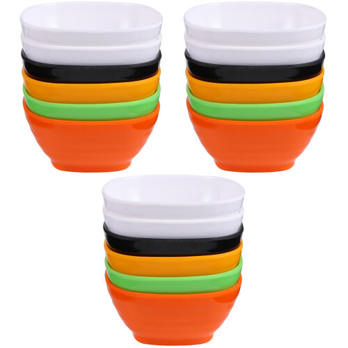 3 Packs 6Pcs Square Bowl For Fruit Salad And Dessert Serving 2