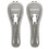 2 Pcs Manual Travel Case Portable Holder For Safety 4