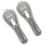 2 Pcs Manual Travel Case Portable Holder For Safety 1