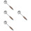 4Pcs Spaghetti Spoon Server Stainless Steel Pasta Noodle Spoon 9