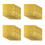 400 Pcs Square Tin Foil Candy Wrappers For Chocolate And Caramel 9