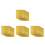 400 Pcs Square Tin Foil Candy Wrappers For Chocolate And Caramel 4
