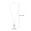 Stainless Steel Cross Urn Pendant For Human Pet Ashes 2