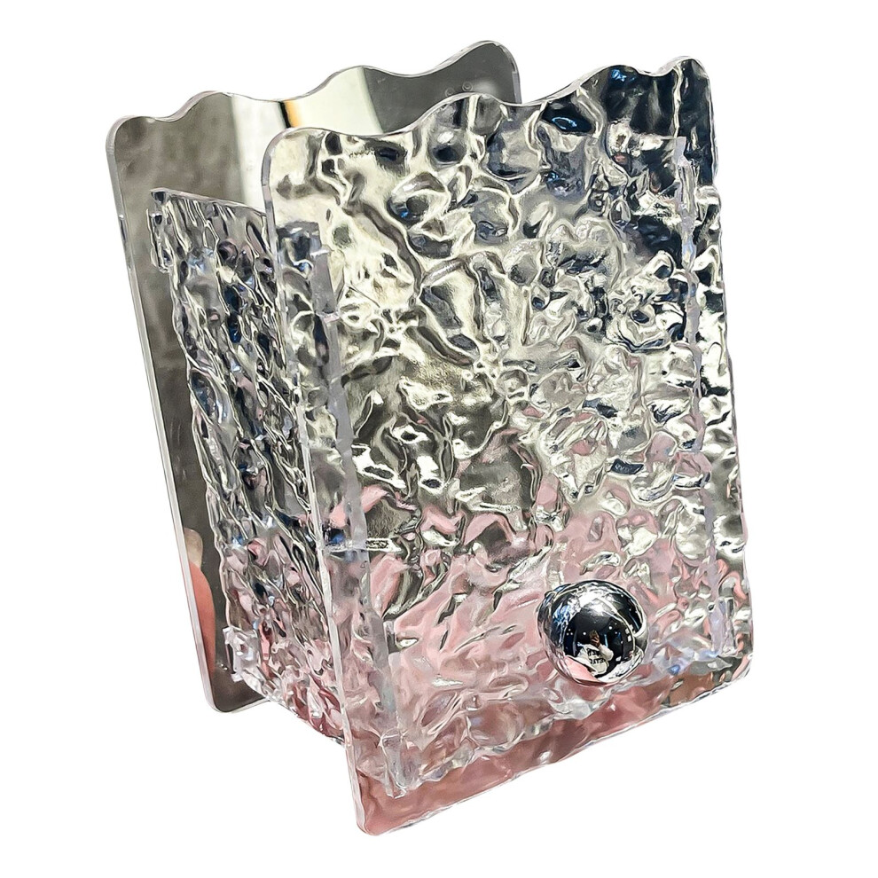 Wall Mounted Storage Box PP Transparent 9x6.5x12.2cm Non Drilling-image-OPC-PKXND8M-NEW