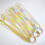 5Pcs 25Cm Wooden Handle Dance Ribbon For Kids 10