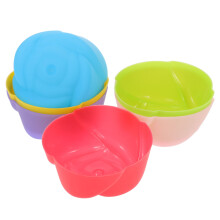 12Pcs Silicone Rose Flower Cake Decorating Mold For Baking