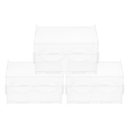 6 Pcs Clear Chicken Feeder Poultry Feeding Container 1