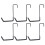 12 Pcs Wall Mounted Nail-Free Heavy Duty Garage Storage Hooks 1