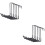 12 Pcs Wall Mounted Nail-Free Heavy Duty Garage Storage Hooks 8