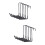 12 Pcs Wall Mounted Nail-Free Heavy Duty Garage Storage Hooks 9