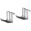 12 Pcs Wall Mounted Nail-Free Heavy Duty Garage Storage Hooks 6