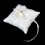 2Pcs 10X10Cm Beach Wedding Ring Bearer Pillow Shell With Satin Ribbons 11