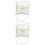 2Pcs 10X10Cm Beach Wedding Ring Bearer Pillow Shell With Satin Ribbons 5