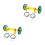 2Ensembles Extension Roue Facile En Aluminium Pour Pliable Coloré 8