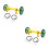 2Ensembles Extension Roue Facile En Aluminium Pour Pliable Coloré 9