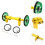 2Ensembles Extension Roue Facile En Aluminium Pour Pliable Coloré 11