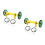2Ensembles Extension Roue Facile En Aluminium Pour Pliable Coloré 6
