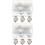 20 Pcs Heart Shape Pacifier Clips Iron Holder 5