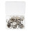 20 Pcs Heart Shape Pacifier Clips Iron Holder 9
