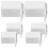30 Pcs Pleated Blind Bracket Curtain Rod Window Frame Bracket 3