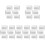 30 Pcs Pleated Blind Bracket Curtain Rod Window Frame Bracket 4