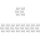 30 Pcs Pleated Blind Bracket Curtain Rod Window Frame Bracket 7