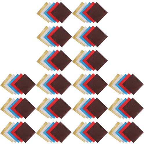 150 Pcs Candy And Chocolate Wrappers, Colorful Packing Paper 1