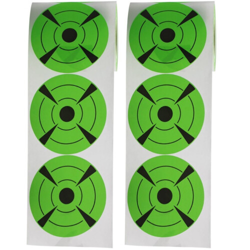 6 Rolls Portable Self-Adhesive Target Stickers For Sports Practice