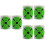 6 Rolls Portable Self-Adhesive Target Stickers For Sports Practice 8
