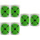 6 Rolls Portable Self-Adhesive Target Stickers For Sports Practice 9