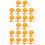 20 Pcs Silicone Sun Shaped Straw Tips Reusable Caps 7