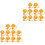 20 Pcs Silicone Sun Shaped Straw Tips Reusable Caps 5
