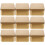 10Pcs Square Tinplate Box With Lids Portable Metal Container 1