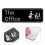 5Pcs Acrylic Office Door Sign With Adhesive Easy Installation 11