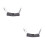2Pcs Small Animal Hammock Hanging Tunnel Plaything For Ferret Grey 4
