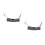 2Pcs Small Animal Hammock Hanging Tunnel Plaything For Ferret Grey 5