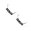 2Pcs Small Animal Hammock Hanging Tunnel Plaything For Ferret Grey 8
